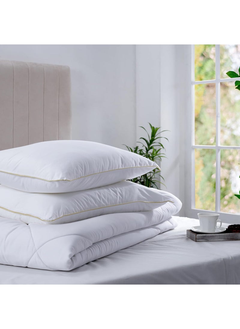 maspar Clemmy Soft Silk Feel Fibre Pillow White 50X75 CM