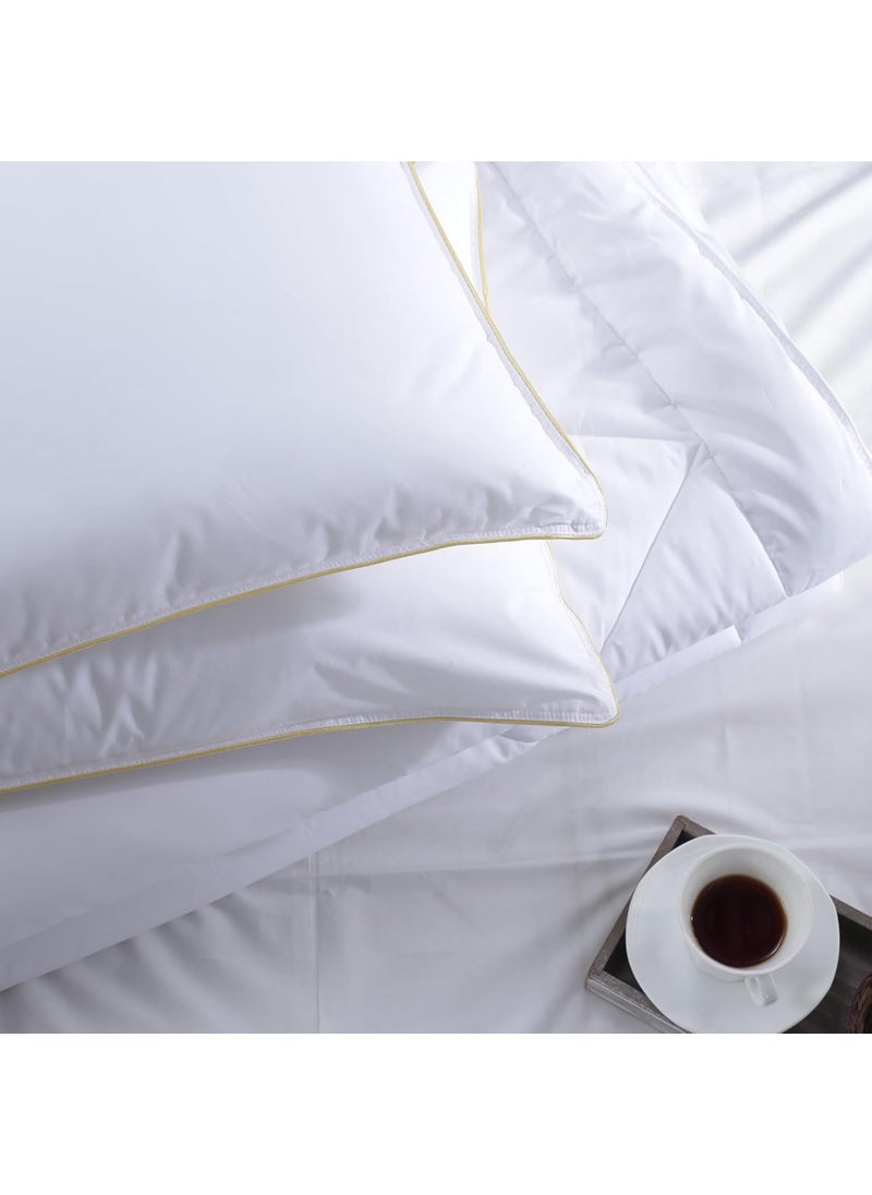 maspar Clemmy Soft Silk Feel Fibre Pillow White 50X75 CM