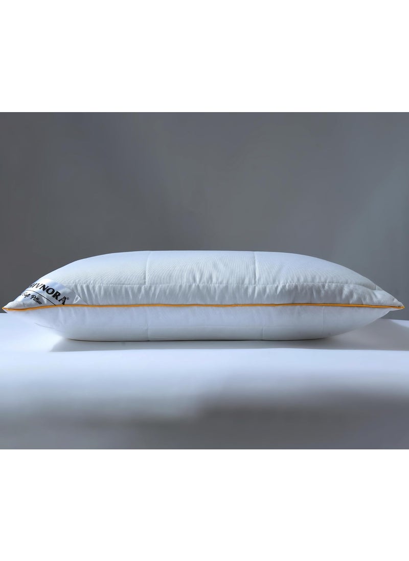 shivnora Petal Soft Standard Pillow Set of 1 for Sleeping 28x19 Inches