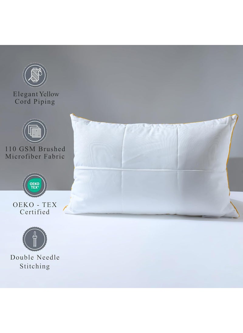 shivnora Petal Soft Standard Pillow Set of 1 for Sleeping 28x19 Inches