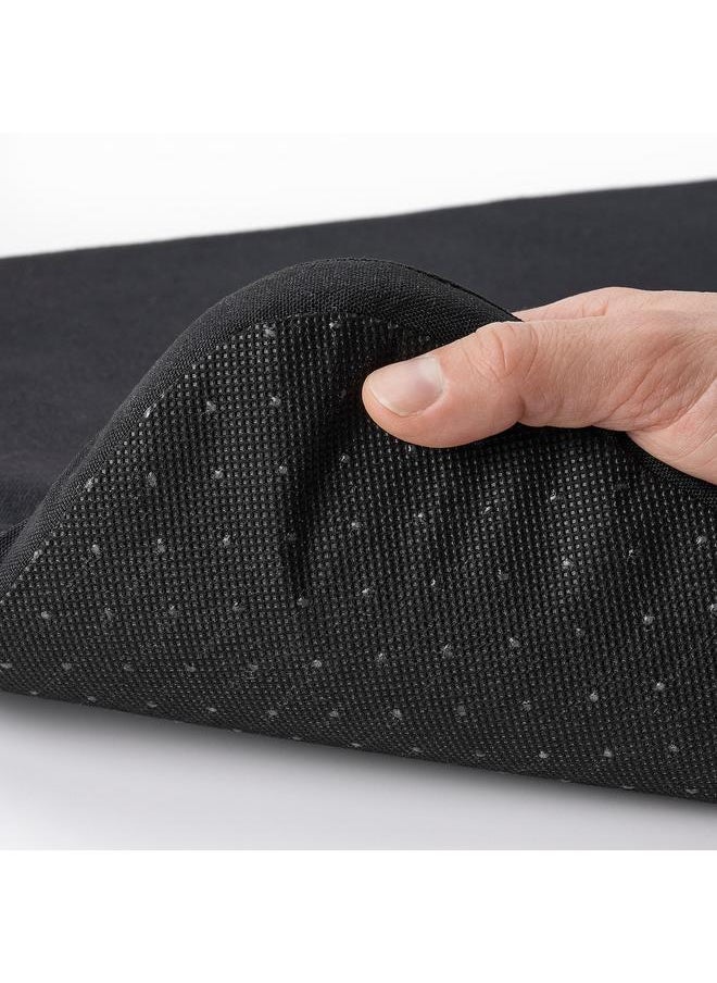 Chair pad, black, 36x36x2.5 cm