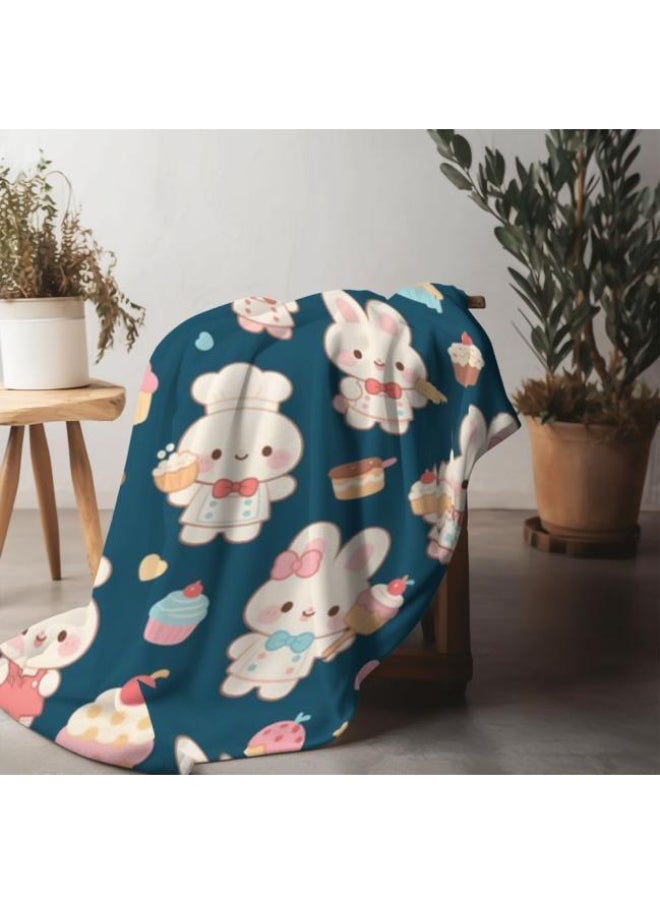 Flannel thin blanket (warm and comfortable, suitable for sleep, gaming, dust removal and sandproof) 150cm*200cm - 944
