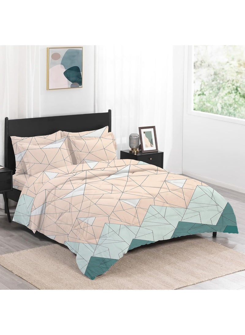 IVAZA Microfibre All SeasonACSummer Floral Printed Reversible Double Bed Comforter Blanket Blanket Dohar Duvets 220 GSM Whosus
