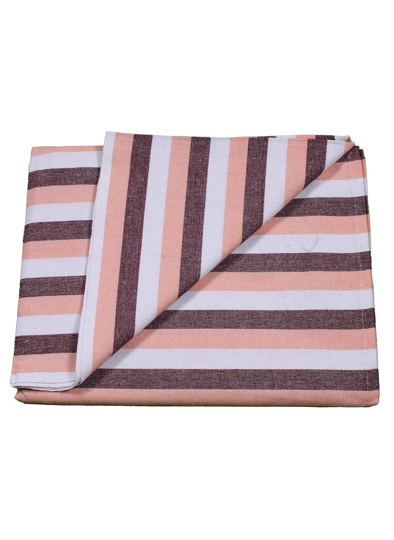 THARUNSHA ELITE Single Size Light Weight Pure Cotton Blanket for Daily UseSoft BedsheetTop SheetThrow Blanket Set of 5 Multicolor