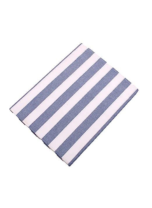 THARUNSHA ELITE Single Size Light Weight Pure Cotton Blanket for Daily UseSoft BedsheetTop SheetThrow Blanket Set of 3 Blue WhiteYellow BrownGreen Red