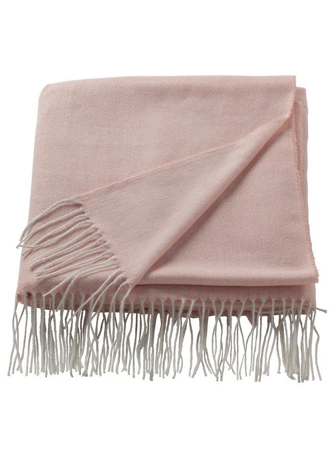 Throw, light pink, 120x160 cm