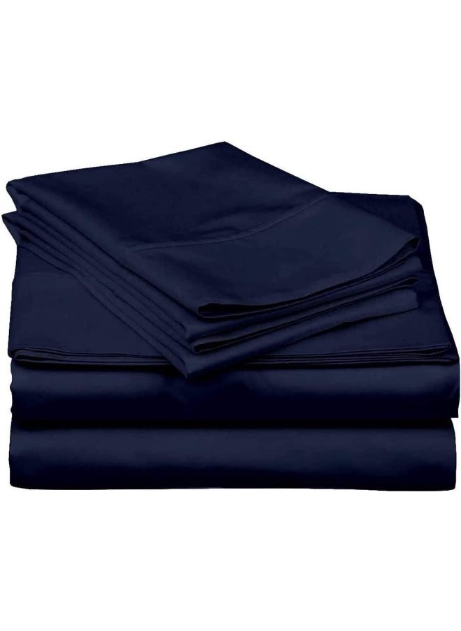 600 Thread Count Cotton Bed Sheets for Queen Size