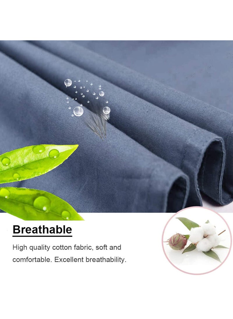 Sleeping Bag Liner Envelope Design Travel Sheet for Camping Backpacking Hiking Hotel Portable with Compression Sack Comfortable Breathable Easy to Clean 180 x 210cm Blue