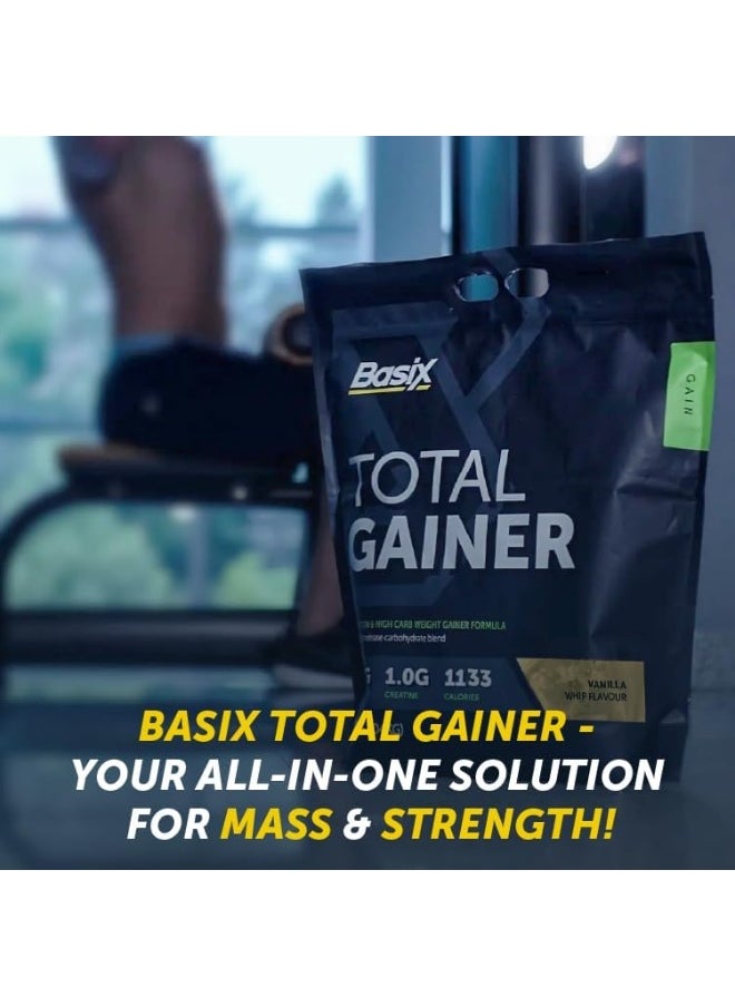 Total Gainer - Vanilla Whip - 15 Lb