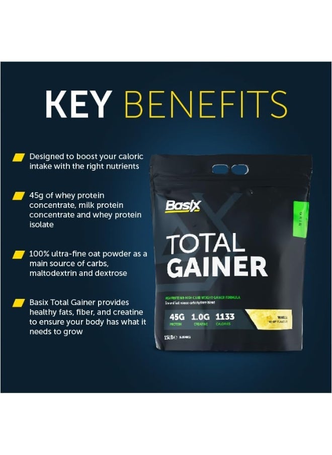 Total Gainer - Vanilla Whip - 15 Lb