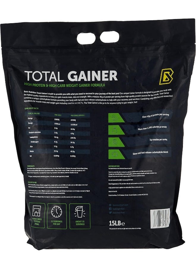 Total Gainer - Vanilla Whip - 15 Lb