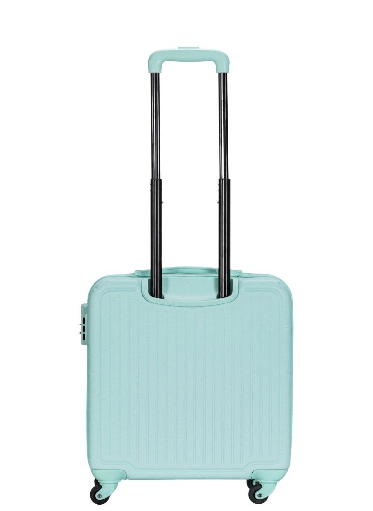 Single Hardside Spinner 4 Wheels Cabin Trolley Luggage With Number Lock 16 Inches
