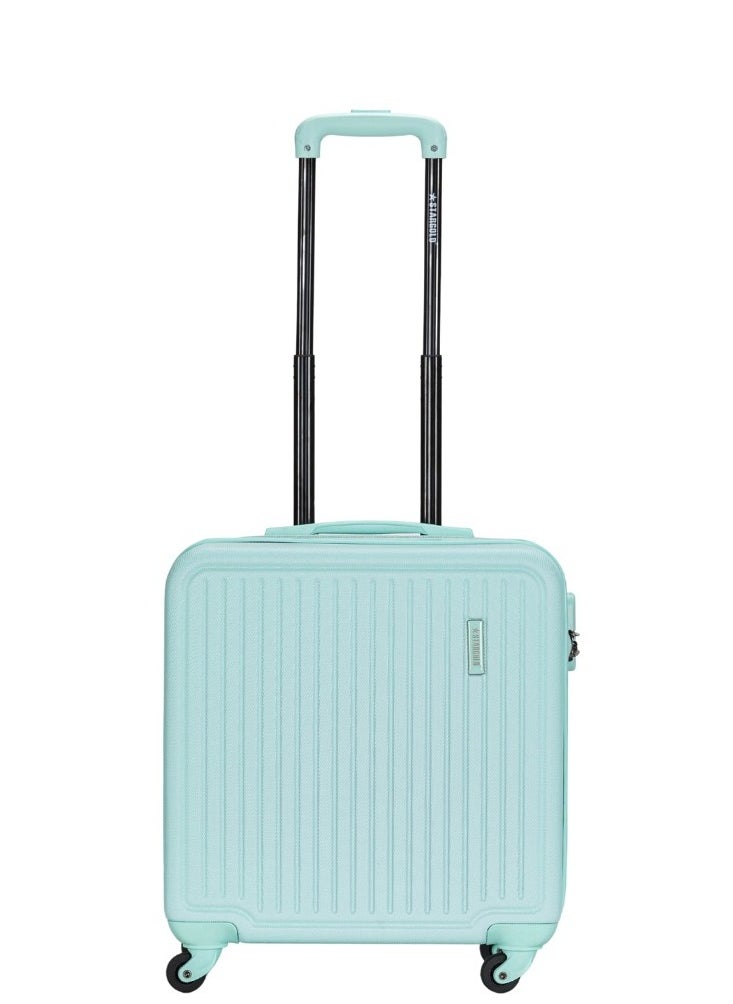 Single Hardside Spinner 4 Wheels Cabin Trolley Luggage With Number Lock 16 Inches