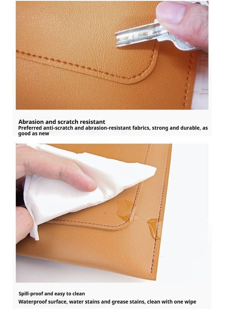15.6 Inch Laptop Bag Lightweight Computer Bag Travel Business Briefcase Water Resistance Shoulder Messenger Bag for Men and Women Work Office