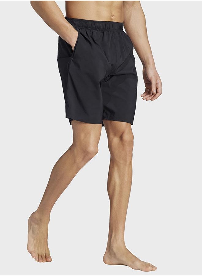Solid CLX Classic-Length Swim Shorts