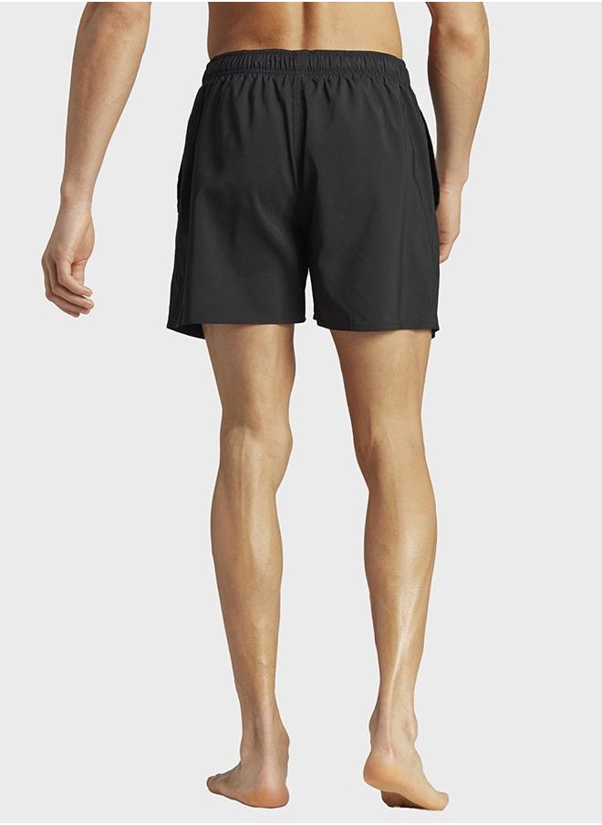 Solid CLX Short-Length Swim Shorts