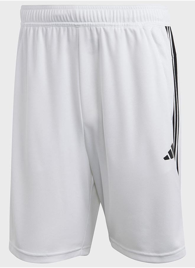 Train Essentials Piqué 3-Stripes Training Shorts