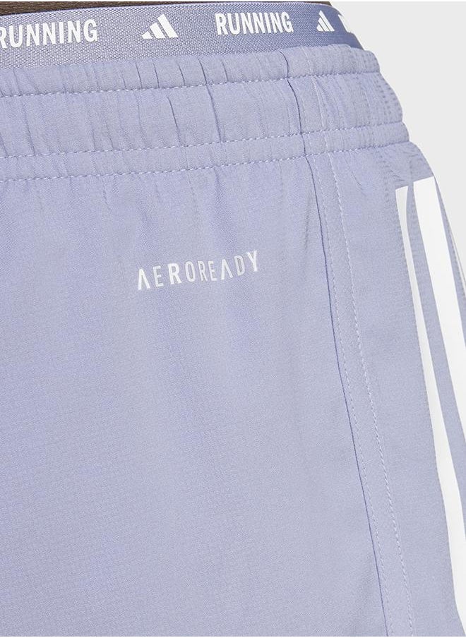 Own the Run 3-Stripes 2-in-1 Shorts