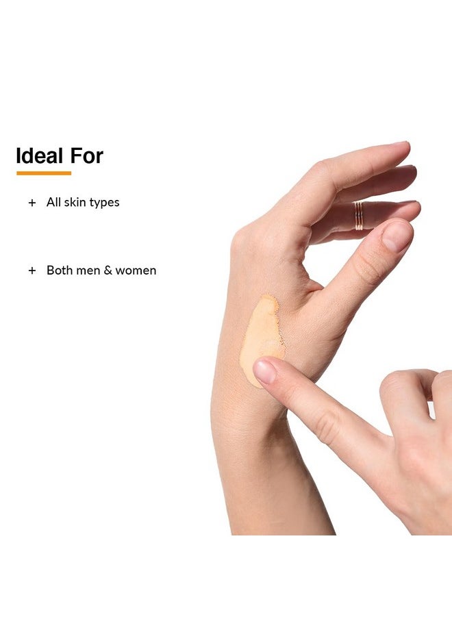 Shadow Tinted Sunscreen Spf 50 Pa+++ | Sunscreen With Vitamin E | Uva & Uvb Protection | For All Skin Types 30Gm