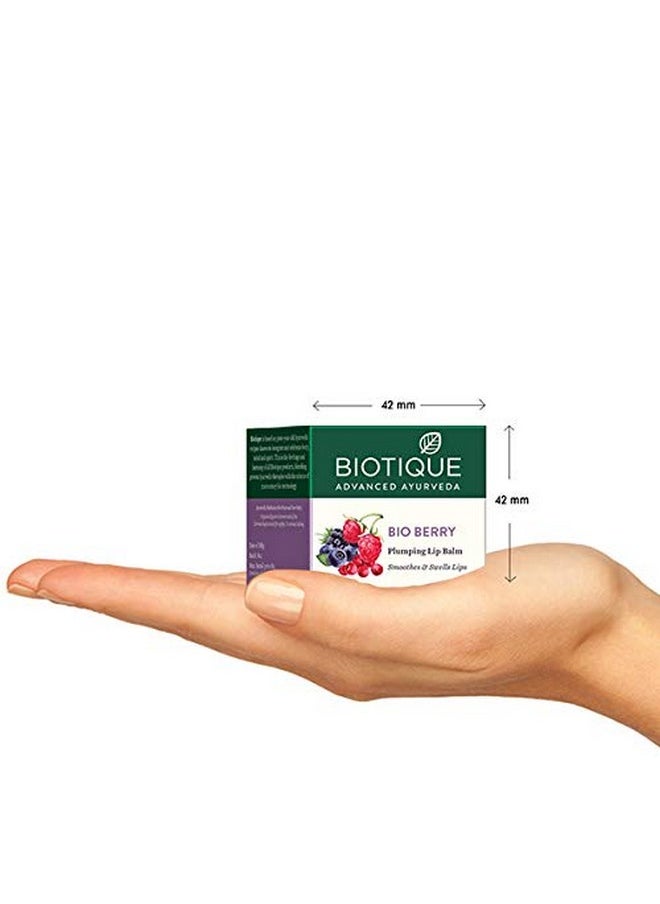 Berry Plumping Lip Balm | Smooths And Nourishing| Swells Lips| Moisturized And Hydrated | Long Lasting Protection And Refreshing |100% Botanical Extracts| All Skin Types | 12G