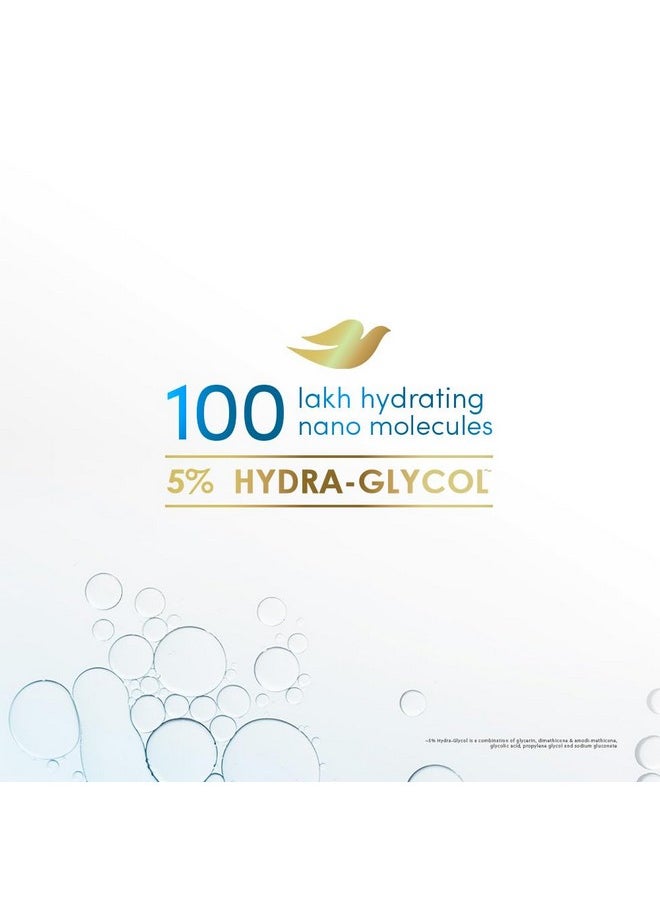 Dove Glycolic + Hydration Floral Conditioner For Dry Hair 175 Ml With 5% Hydra-Glycol For Upto 100 Hours Of Hydrated, Fluid Hair., 1 Count