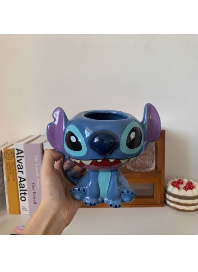 Stitch Ceramic 3D Cartoon Coffee Mug