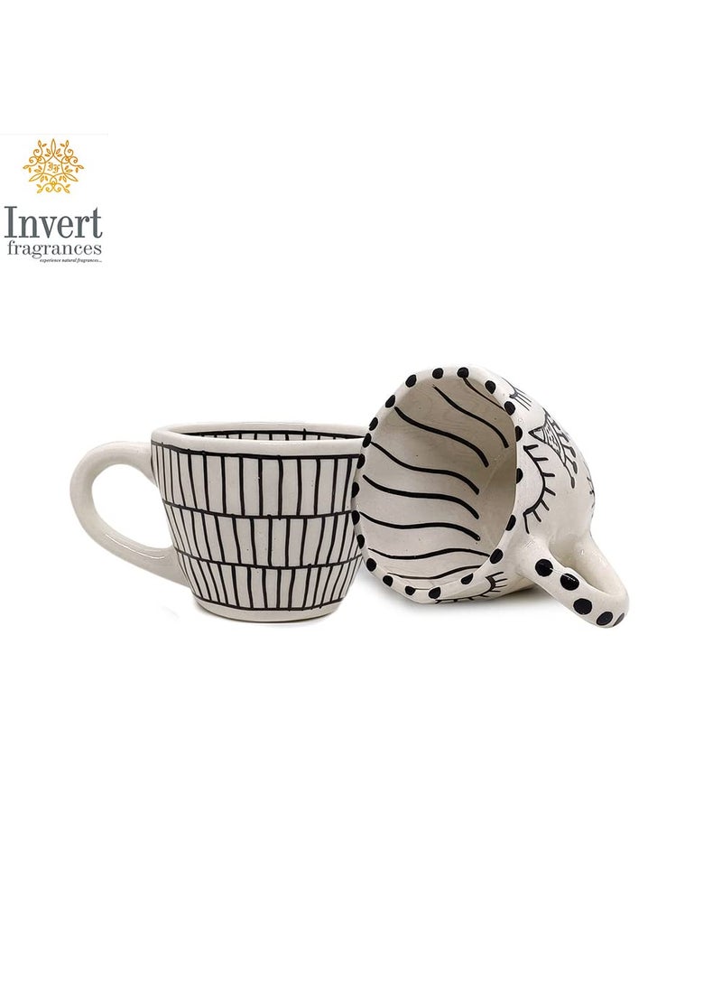 INVERT FRAGRANCES Coffee Mug Ceramic Mugs Gift to Best Friend Microwave Safe Mugs Set of 2 BellCross