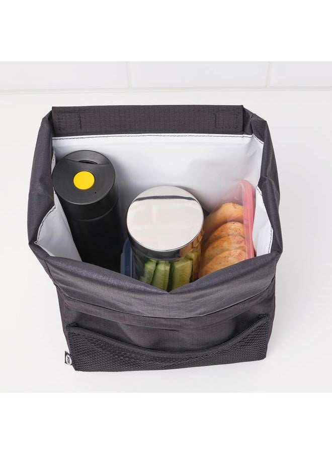 Insulated travel mug, black, 0.4 l