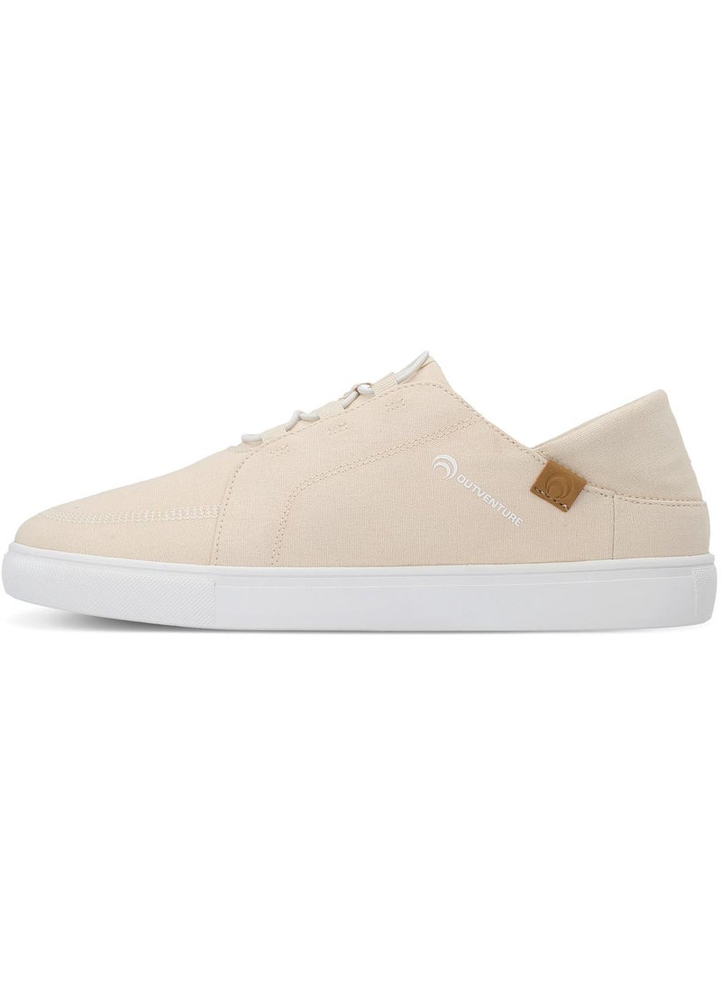 Men's Loafers Noon 2 Beige, Outventure, Minimalistic Design, EVA Sole, Breathable Upper, Lightweight and Comfortable for Long Walks and Everyday Wear