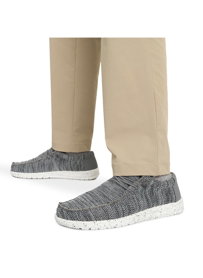 Men's Loafers Noon Light Grey, Outventure, Minimalistic Design, EVA Sole, Breathable Upper, Comfortable and Lightweight for Long Walks and Everyday Wear