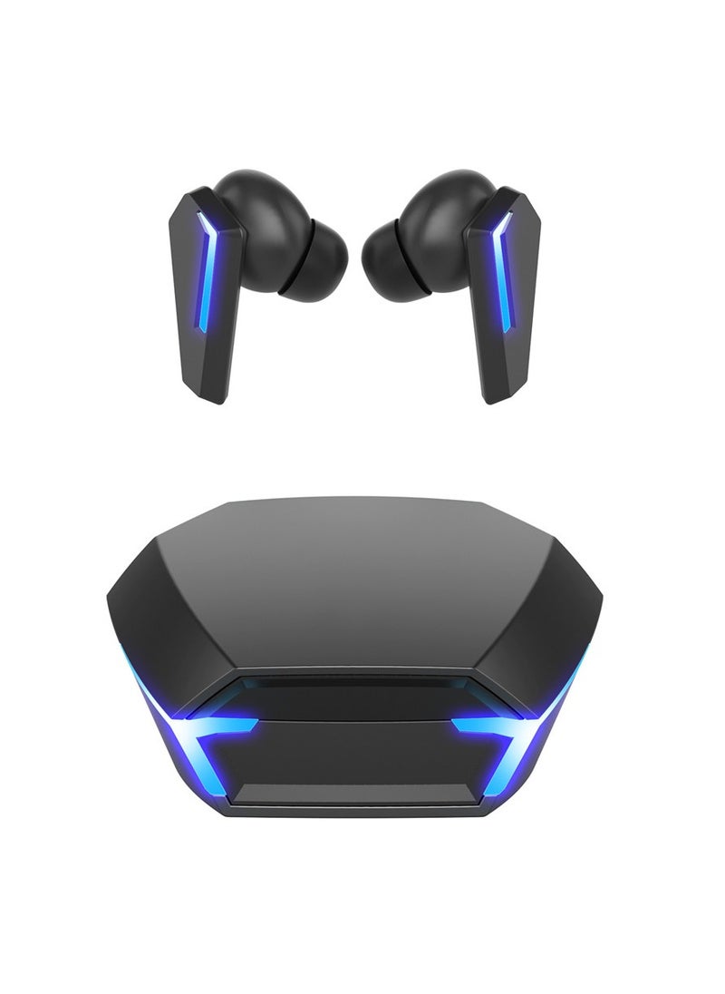 In-Ear Wireless Bluetooth headset, 2025 New Gaming Headset, Zero Latency, High-Quality Sound, Noise Cancellation, Long Battery Life, Fast Charging  Black Bluetooth earphone