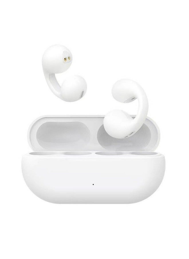 Wireless bone conduction bluetooth headset sports game ear clip bluetooth headset wireless noise reduction bone conduction headset