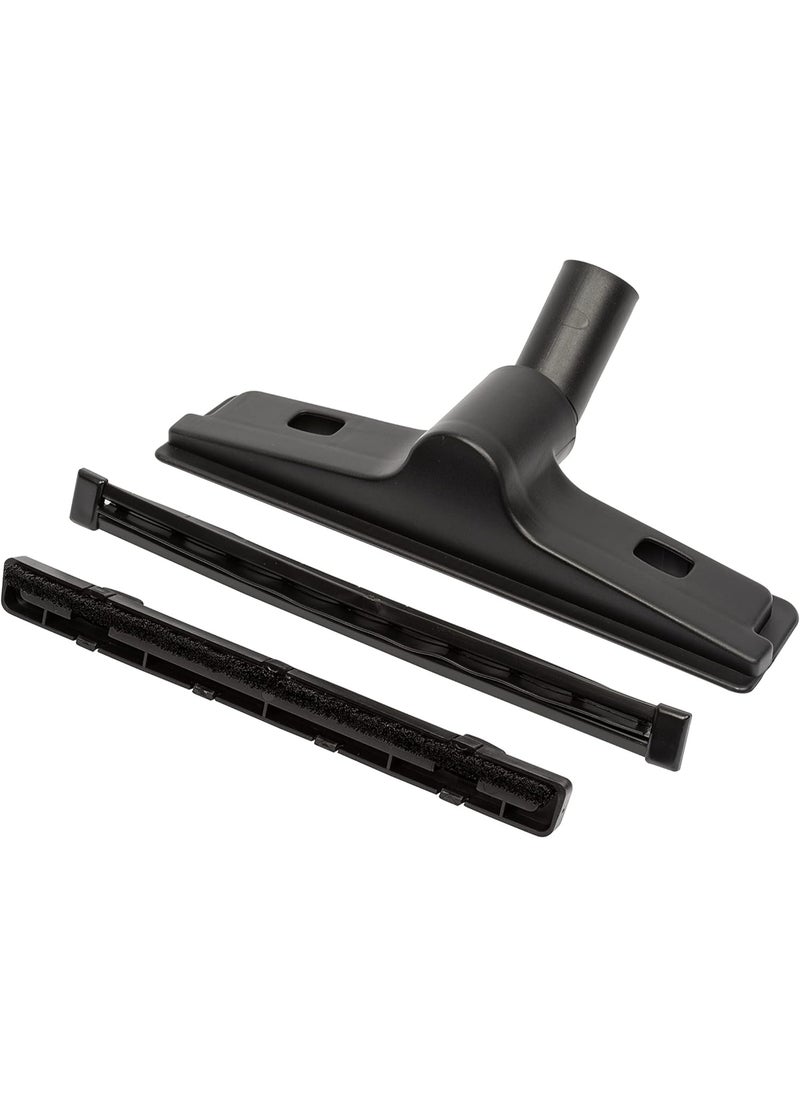 Shop-Vac 9066500 Deluxe Floor Nozzle, 12 Inch x 1.25 Inch Diameter, Includes Brush And Squeegee, Ideal For Wet and Dry Surfaces