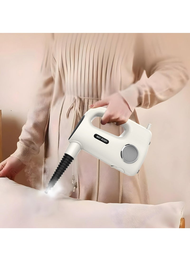 Vapor Pro Steam Cleaner 1200W / 380ml Water Tank / 3-Level Steam Cleaning / Versatile Steamer / 20 Sec Rapid Heating / Child Safety Lock - Beige