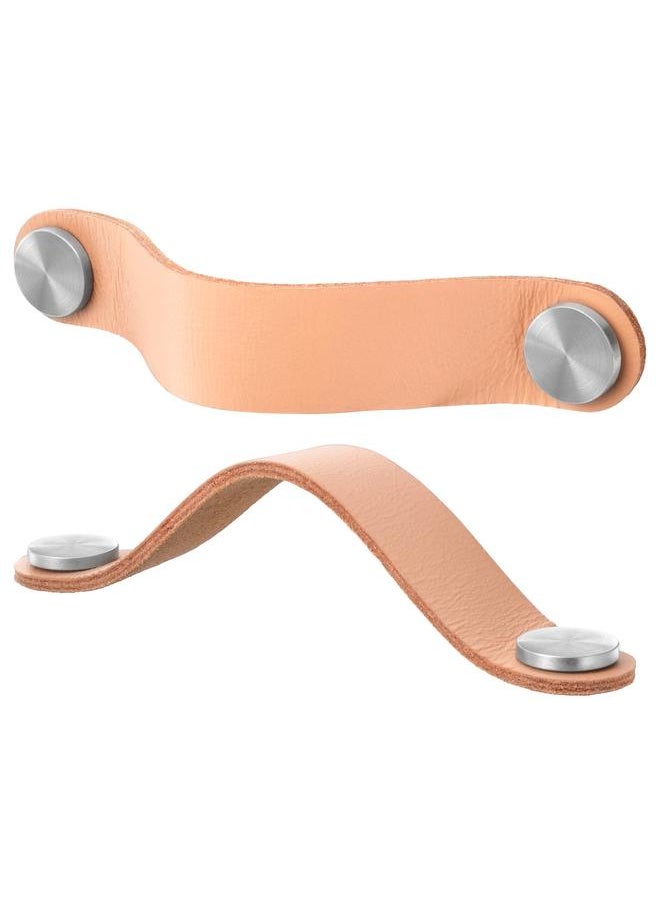 Leather handle, tanned leather, 153 mm