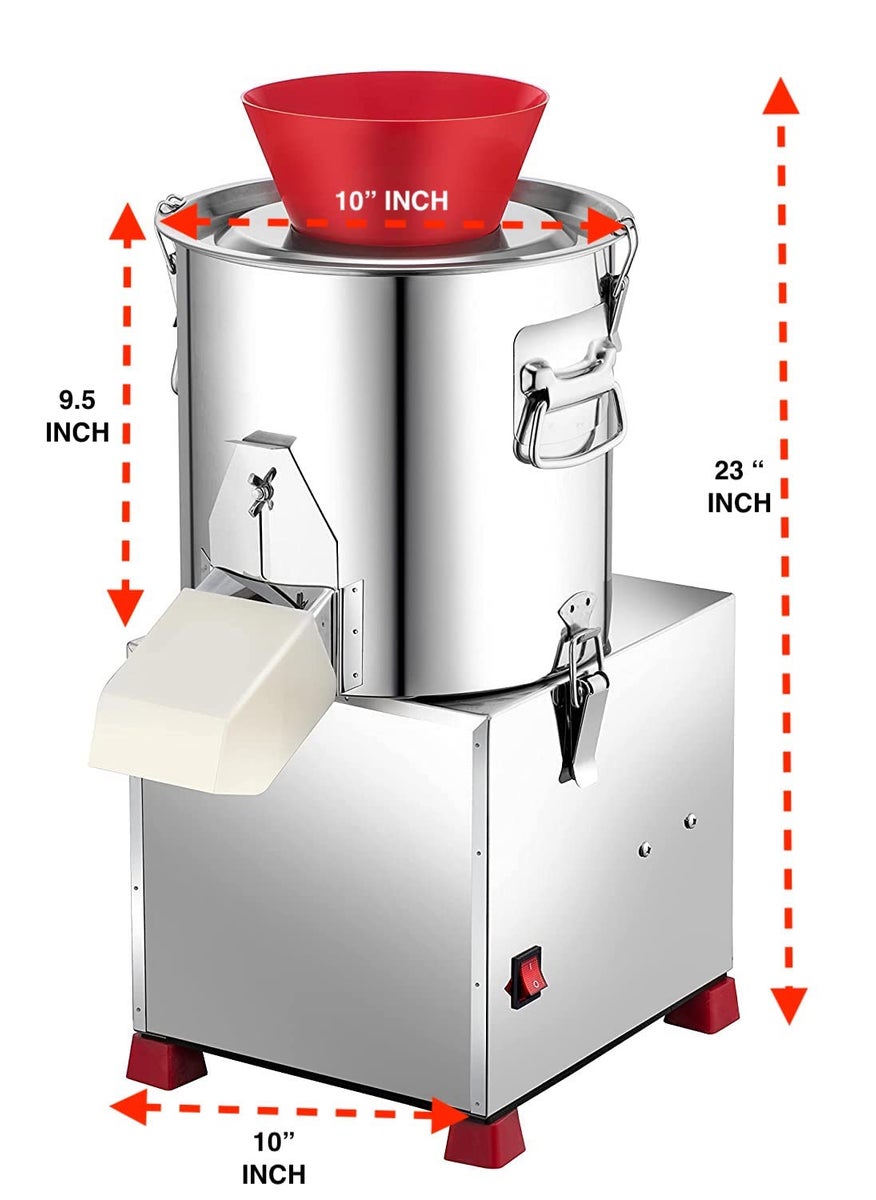 Blend art Stainless steel Electric Vegetable Chopper50Kg capacityHeavy Duty For Home and Commercial Use 745 watts