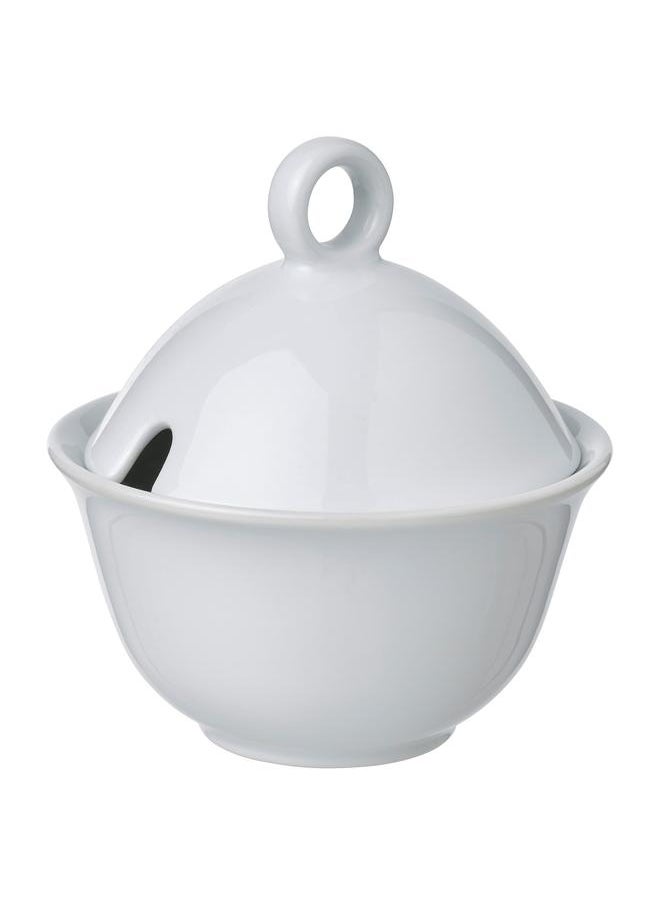 Sugar bowl, white