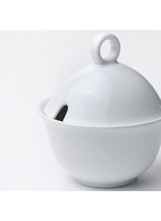 Sugar bowl, white