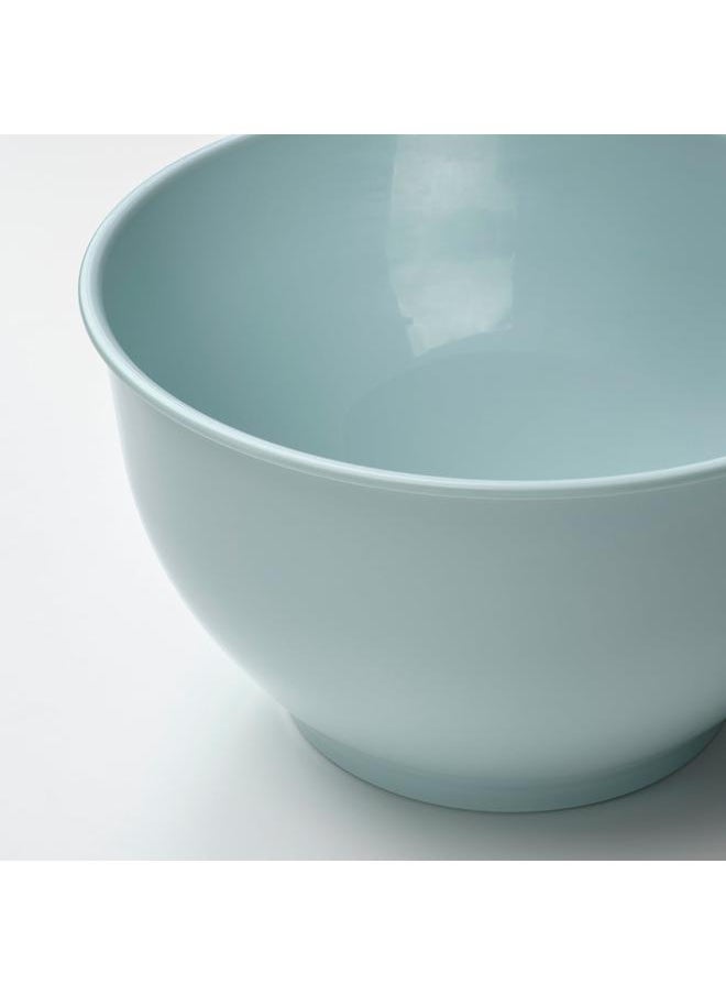 Bowl with lid, set of 5, mixed colours