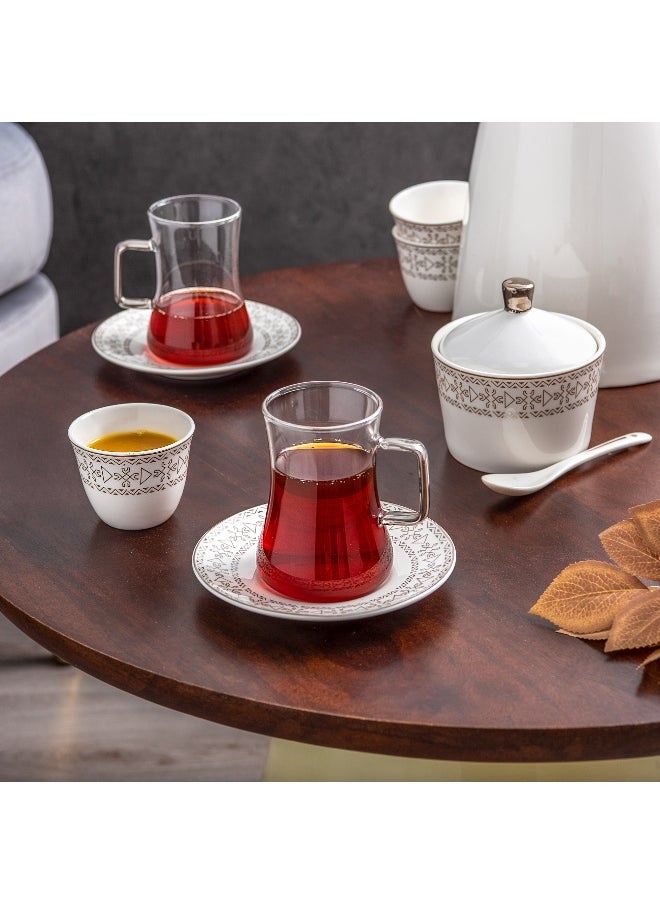 20 Piece Tea And Coffee Set