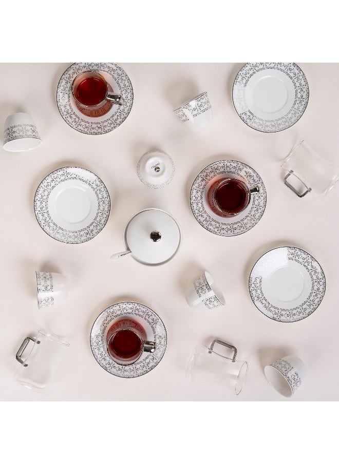 20 Piece Tea And Coffee Set