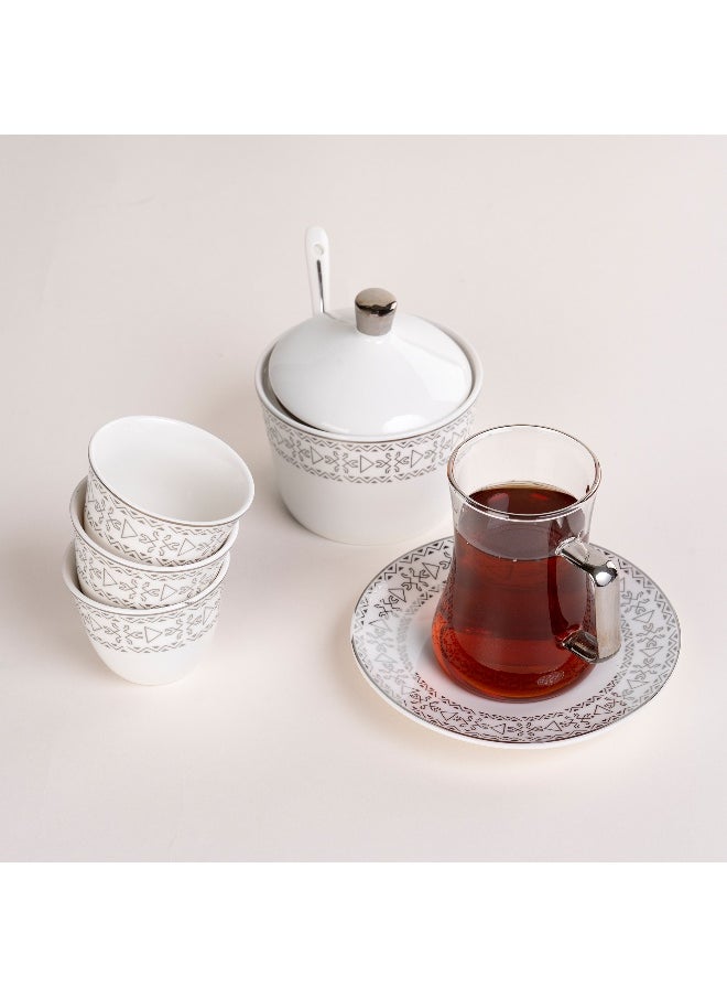 20 Piece Tea And Coffee Set