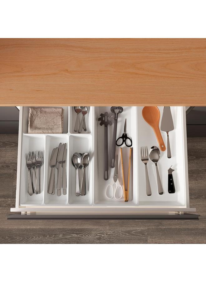 Cutlery tray, white, 32x50 cm