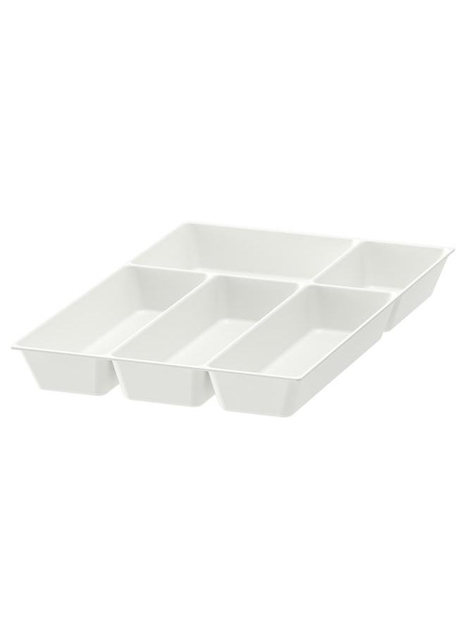Cutlery tray, white, 32x50 cm