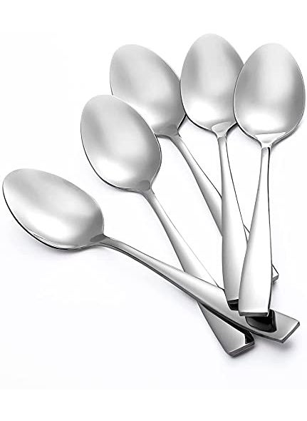 Ganeshi Stainless Steel Dinner Spoons and Table Spoons Set of 12