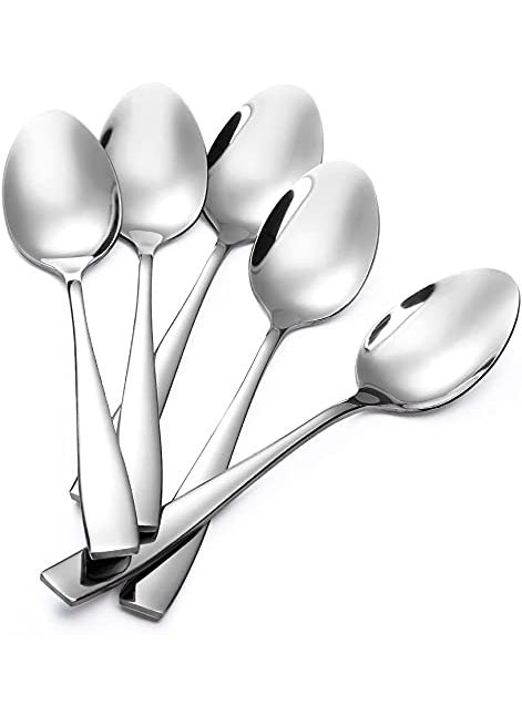 Ganeshi Stainless Steel Dinner Spoons and Table Spoons Set of 12
