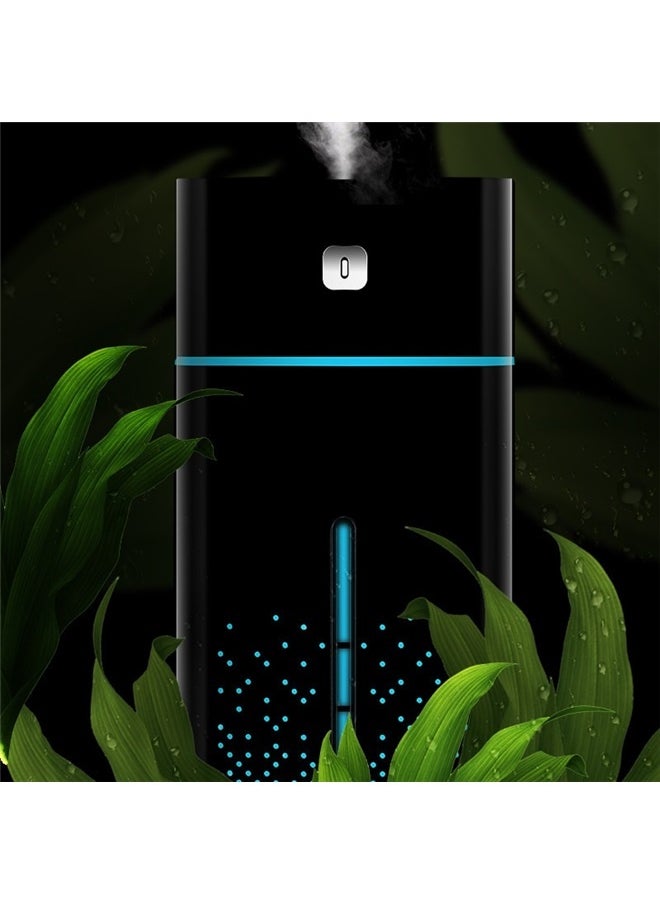 Ultrasonic Air Humidifier Black 103x103x218mm，Smart Car Air Freshener,Scent Diffusers Oils Humidifier,Ultrasonic Atomizer