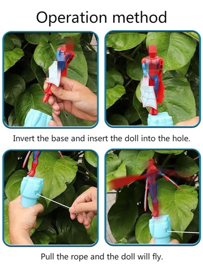 Launcher Toy Flying Toy Children's Outdoor Toy Outdoor Camping Toy Game Birthday Gift (astronaut)