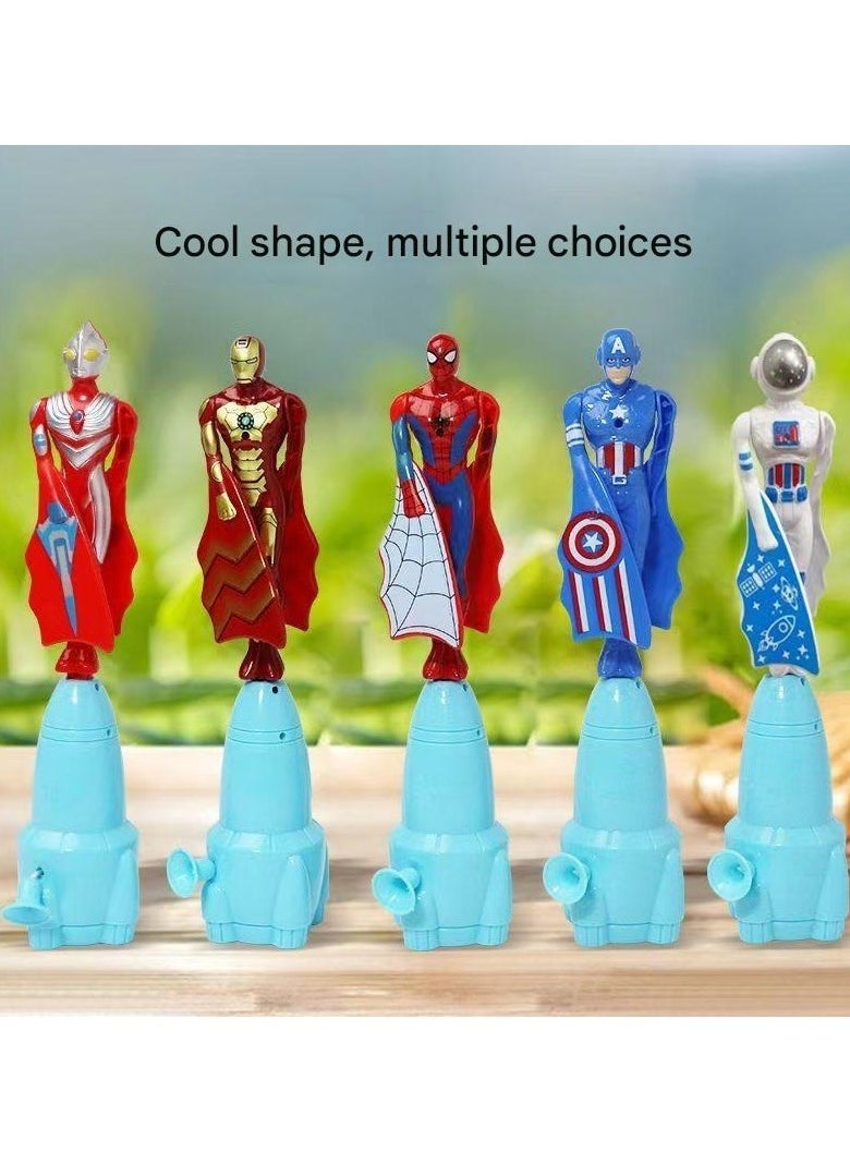 Captain America Launcher Toy Flying Toy Children's Outdoor Toy Outdoor Camping Toy Game Birthday Gift (Captain America)