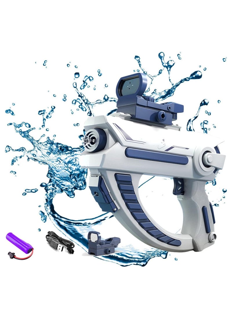 Electric Water Gun 32 Ft Range Automatic Electric Water Gun for Kids  Adults, Powerful Squirt Guns for Outdoor Pool Beach Party Games and Water Fighting